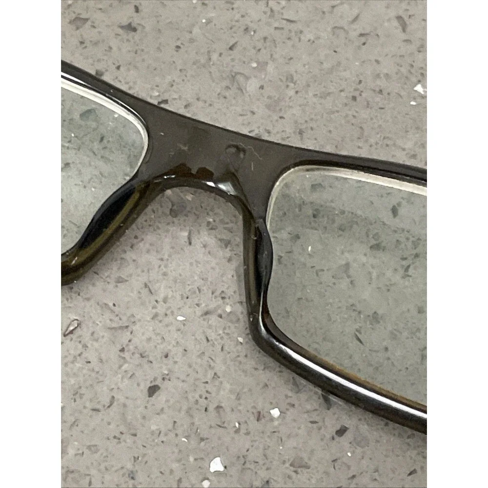 Gucci GG 1444 988 Brown Rectangular Eyeglasses Frames ONLY 130 Full Rim Italy